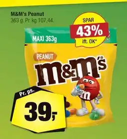 Calle M&M’s Peanut tilbud