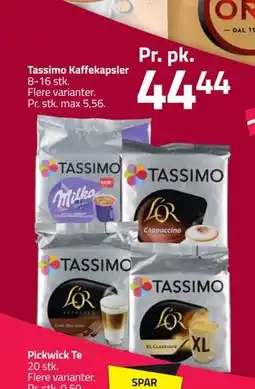 Fleggaard Tassimo Kaffekapsler tilbud