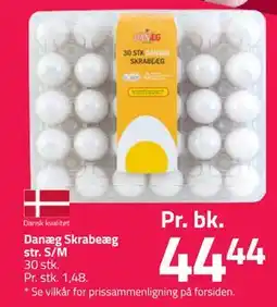 Fleggaard Danæg Skrabeæg str. S/M tilbud