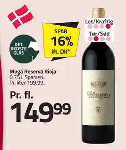 Fleggaard Muga Reserva Rioja tilbud