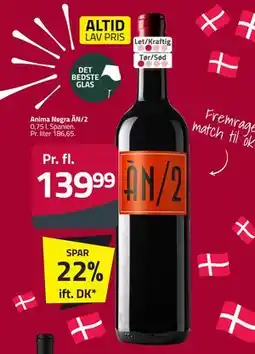 Fleggaard Anima Negra ÃN/2 tilbud