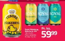 Fleggaard Royal Påskebryg, Blanche el. IPA tilbud