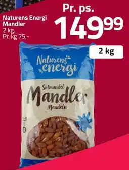 Fleggaard Naturens Energi Mandler tilbud