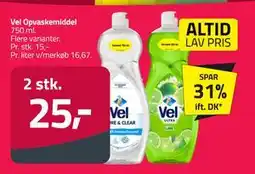 Fleggaard Vel Opvaskemiddel tilbud