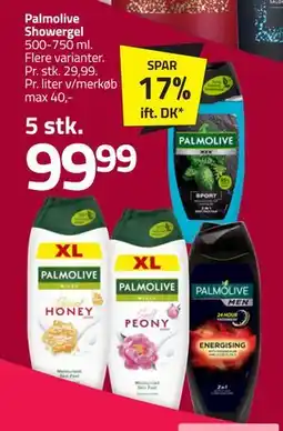 Fleggaard Palmolive Showergel tilbud