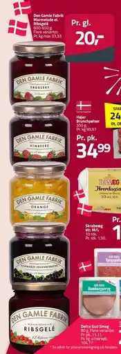 Fleggaard Den Gamle Fabrik Marmelade el. Ribsgelé tilbud