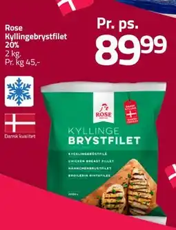 Fleggaard Rose Kyllingebrystfilet 20% tilbud