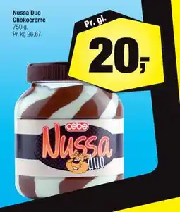 Calle Nussa Duo Chokocreme tilbud