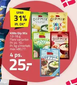 Fleggaard KiMs Dip Mix tilbud
