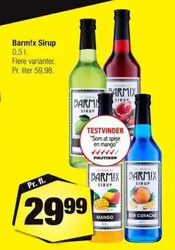 Calle Barm!x Sirup tilbud