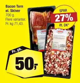 Calle Bacon Tern el. Skiver tilbud