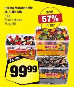 Calle Haribo Matador Mix el. I Like Mix tilbud