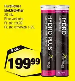 Calle PurePower Elektrolytter tilbud