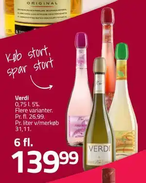Fleggaard Verdi tilbud