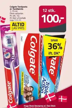 Fleggaard Colgate Tandpasta el. Tandbørste tilbud