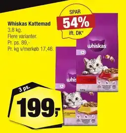 Calle Whiskas Kattemad tilbud