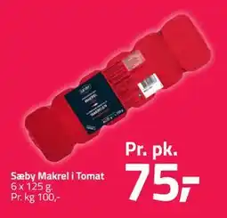 Fleggaard Sæby Makrel i Tomat tilbud