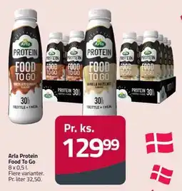 Fleggaard Arla Protein Food To Go tilbud