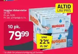 Fleggaard Huggies Vådservietter tilbud