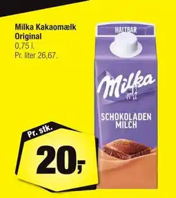 Calle Milka Kakaomælk Original tilbud