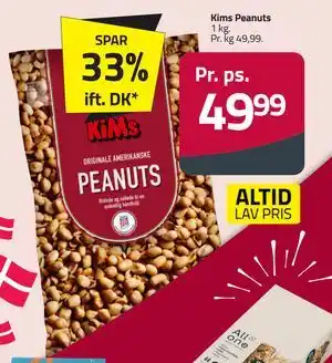 Fleggaard Kims Peanuts tilbud