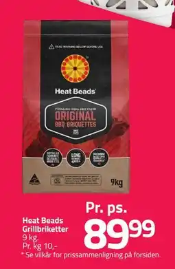 Fleggaard Heat Beads Grillbriketter tilbud