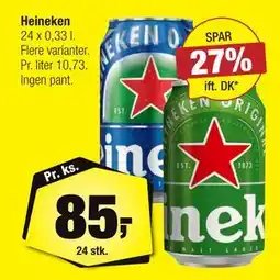 Calle Heineken tilbud