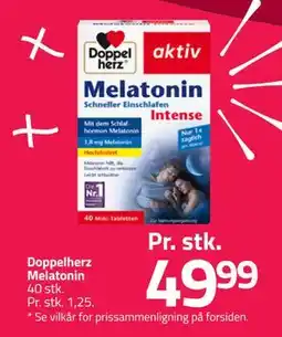 Fleggaard Doppelherz Melatonin tilbud