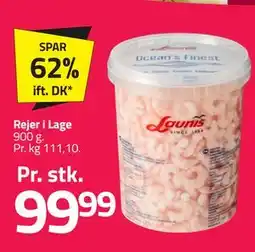 Fleggaard Rejer i Lage tilbud