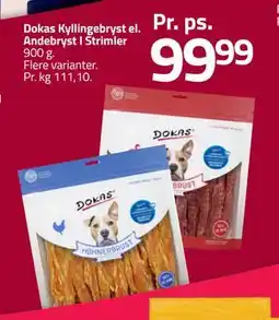 Fleggaard Dokas Kyllingebryst el. Andebryst I Strimler tilbud