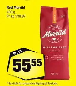Calle Rød Merrild tilbud
