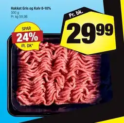 Calle Hakket Gris og Kalv 8-10% tilbud