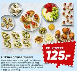 Bilka Luksus hapsmenu tilbud