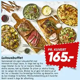 Bilka Luksusbuffet tilbud