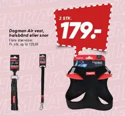 Bilka Dogman Air vest / halsbånd / snor tilbud