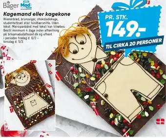 Bilka Kagemand eller kagekone tilbud