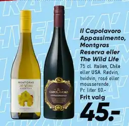 Bilka Il Capolavoro (vin) tilbud