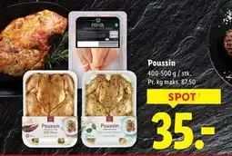 Lidl Poussin tilbud