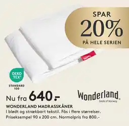 SENG SPAR 20% PÅ HELE SERIEN tilbud