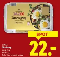 Lidl Skrabeæg tilbud