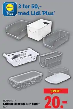 Lidl Køleskabsbeholder eller -kasser tilbud