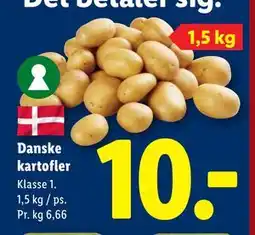 Lidl Danske kartofler tilbud
