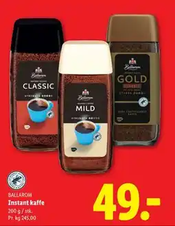 Lidl Instant kaffe tilbud