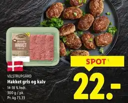 Lidl Hakket gris og kalv tilbud