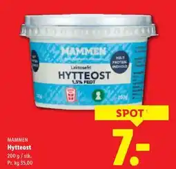 Lidl Hytteost tilbud