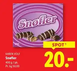 Lidl Snøfler tilbud
