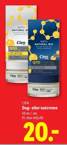 Lidl Dag- eller natcreme tilbud