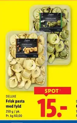 Lidl Frisk pasta med fyld tilbud