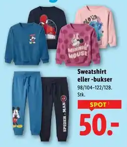 Lidl Sweatshirt eller -bukser tilbud