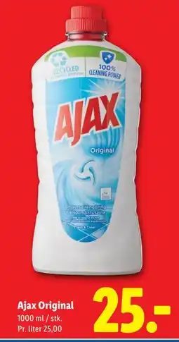 Lidl Ajax Original tilbud